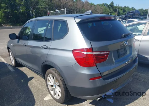 2013 BMW X3 xDrive28I from USA, damaged, VIN 5UXWX9C50D0A19849